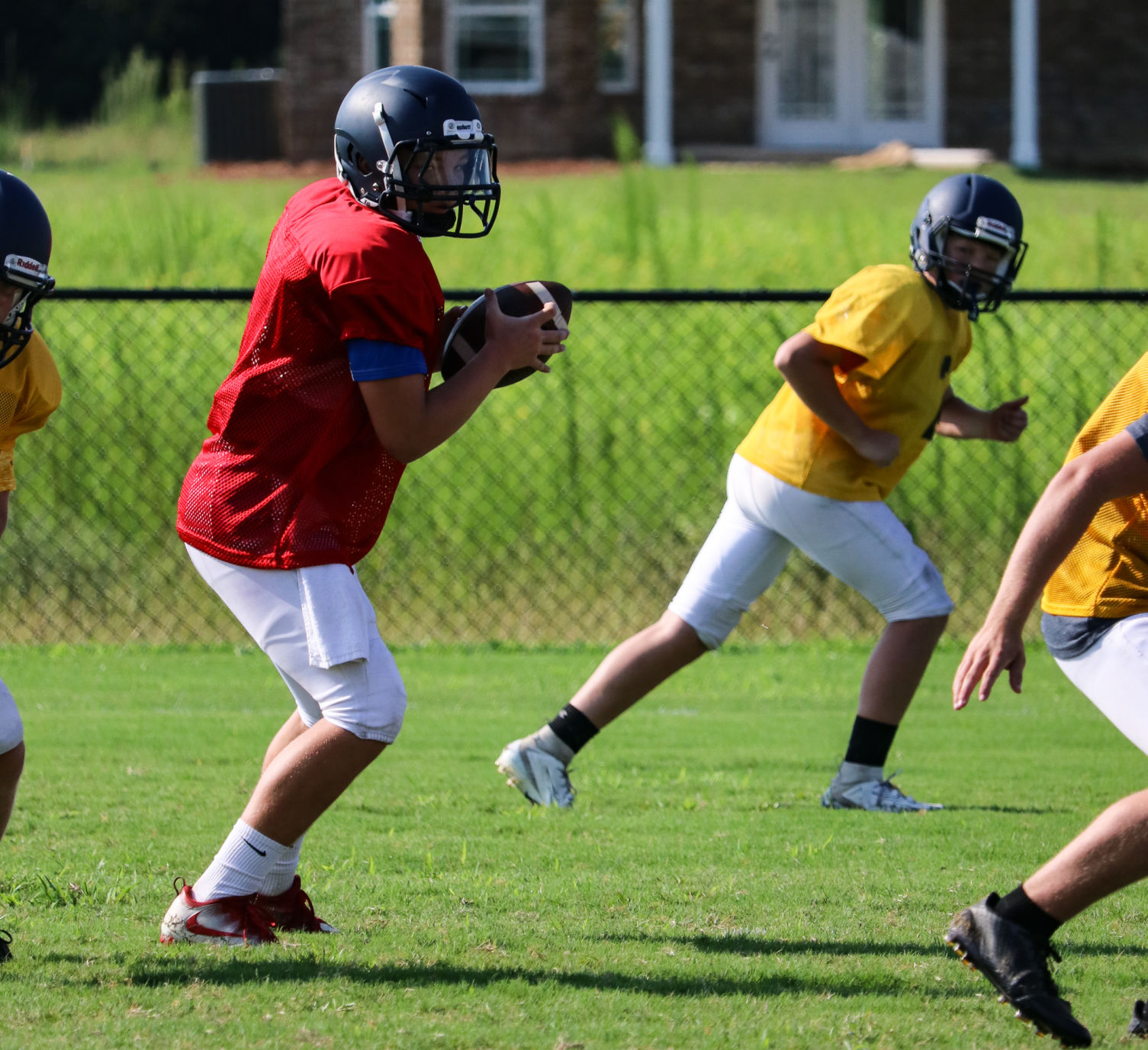 The King's Academy Football Practice
